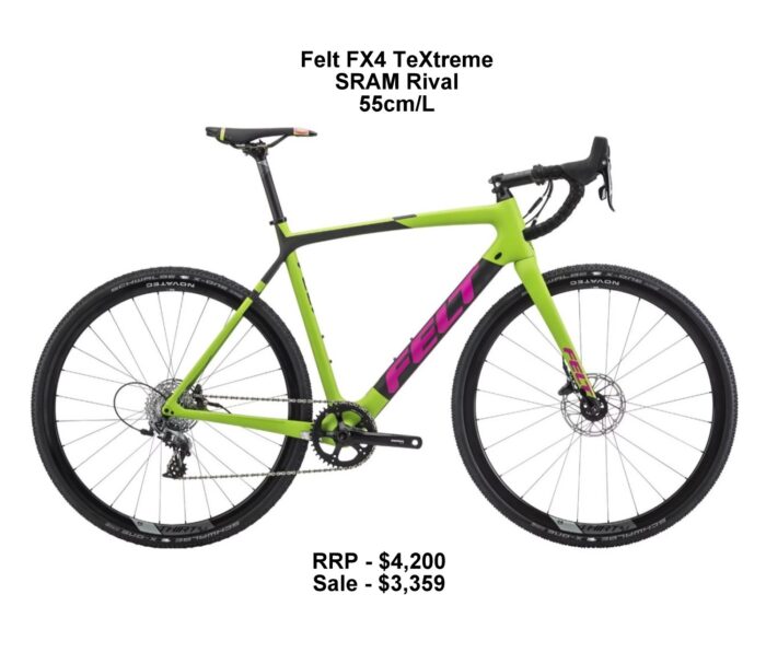 Felt FX4 TeXtreme SRAM Rival 55cm/L 