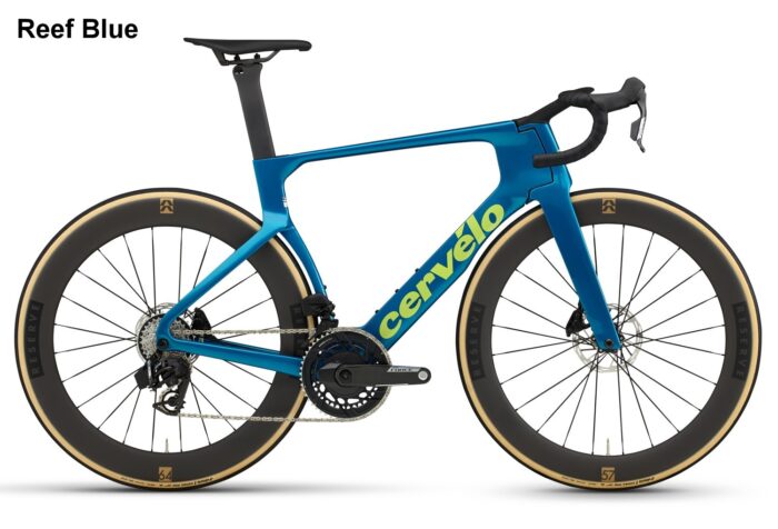 2027 Cervelo S5 Force AXS Reef Blue